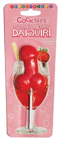 Strawberry Daquiri Cocktail Sucker Little Genie Vibrators