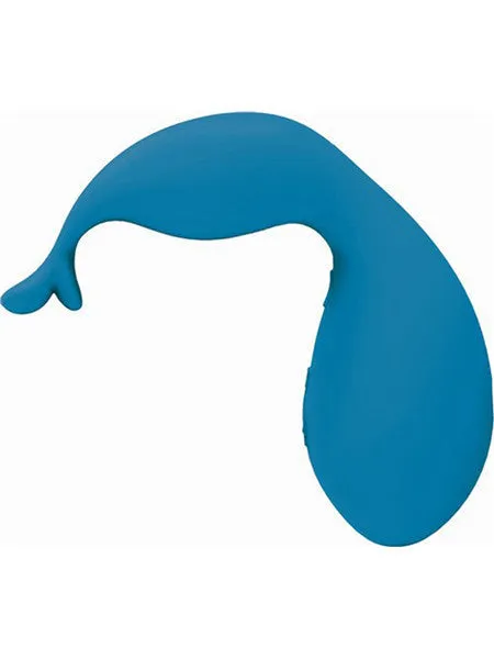 The Swan Kiss Squeeze Control Teal BMS Factory Vibrators