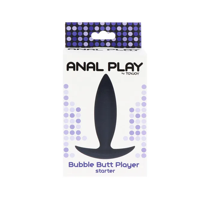 Toy Joy Sex Toys ToyJoy Anal Play Bubble Butt Player Starter Black Anal