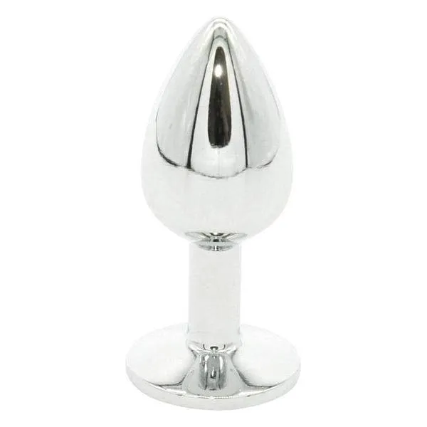 ToyWithMe Male Sex Toys Toy With Me Jewel Round Metal Anal Plug Small