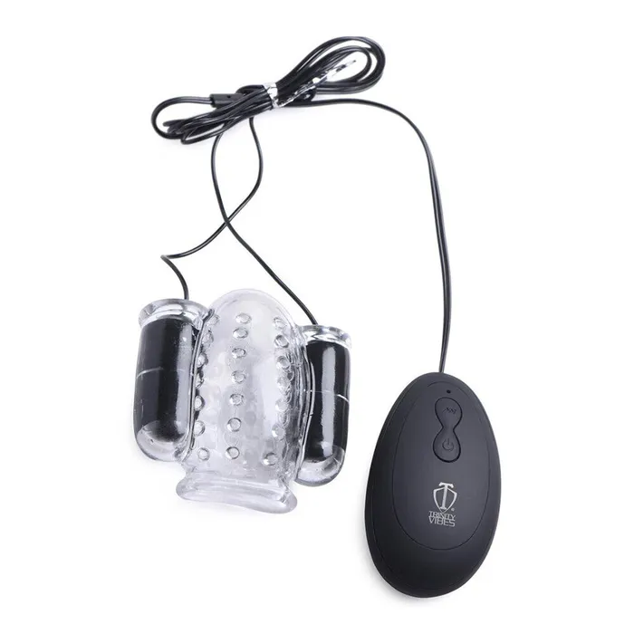 Trinity Vibes Vibrators Trinity Vibes 20X Deluxe Dual Vibrating head Teaser Trinity Vibes Vibrators Trinity Vibes 20X Deluxe Dual Vibrating head Teaser