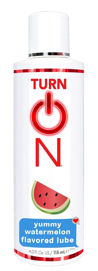 Turn on Yummy Watermelon Flavored Lube 4 Fl Oz Sale Female Sex Toys