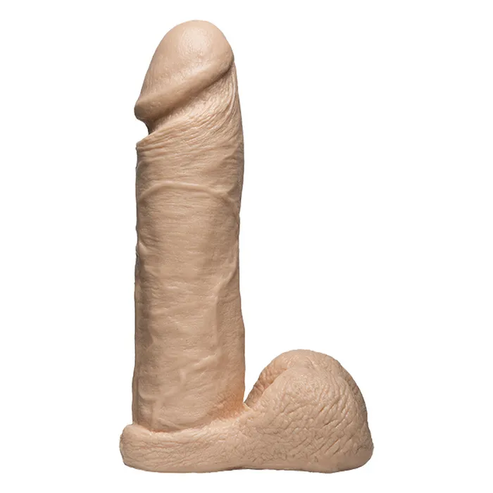 VacULock 8 Inch Realistic Cock Attachment Flesh Pink Doc Johnson Dildos