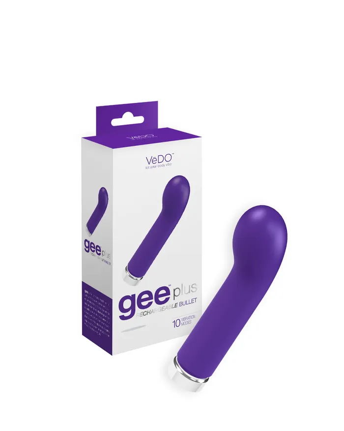 Vedo Vibrators Vedo Gee Plus Rechargeable Bullet Into You Indigo