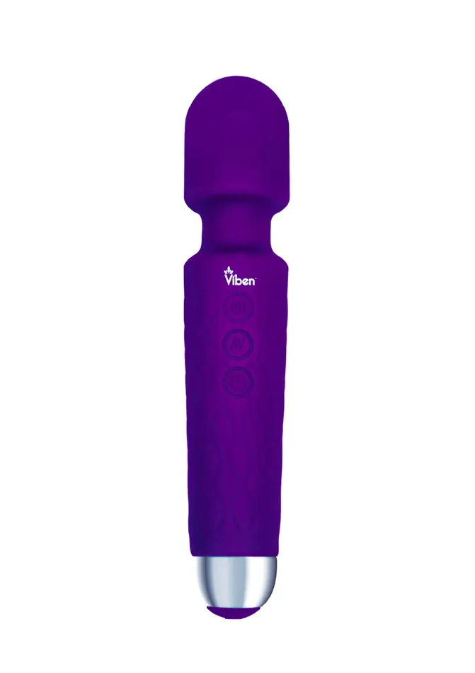 Viben Tempest Intense Wand Massager Violet Vibrators