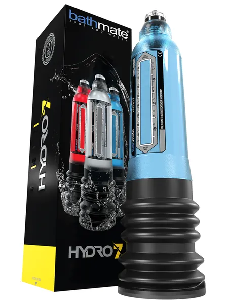 Vibrators Bathmate Bathmate Hydro7 Aqua Blue