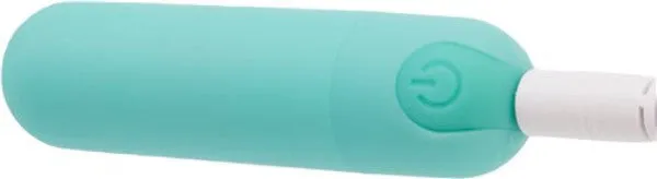 Vibrators BMS Factory Essential Rechargeable Power Bullets Teal