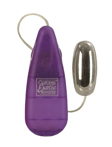 Vibrators CalExotics Teardrop Bullet Purple Bulk
