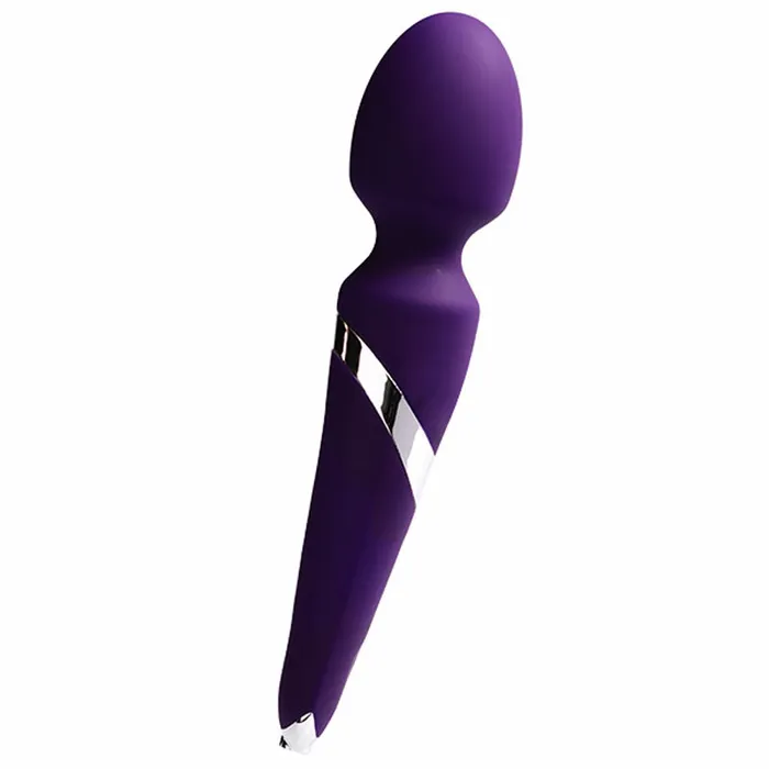 Vibrators LuvMyToyz Wanda Rechargeable Wand Deep Purple