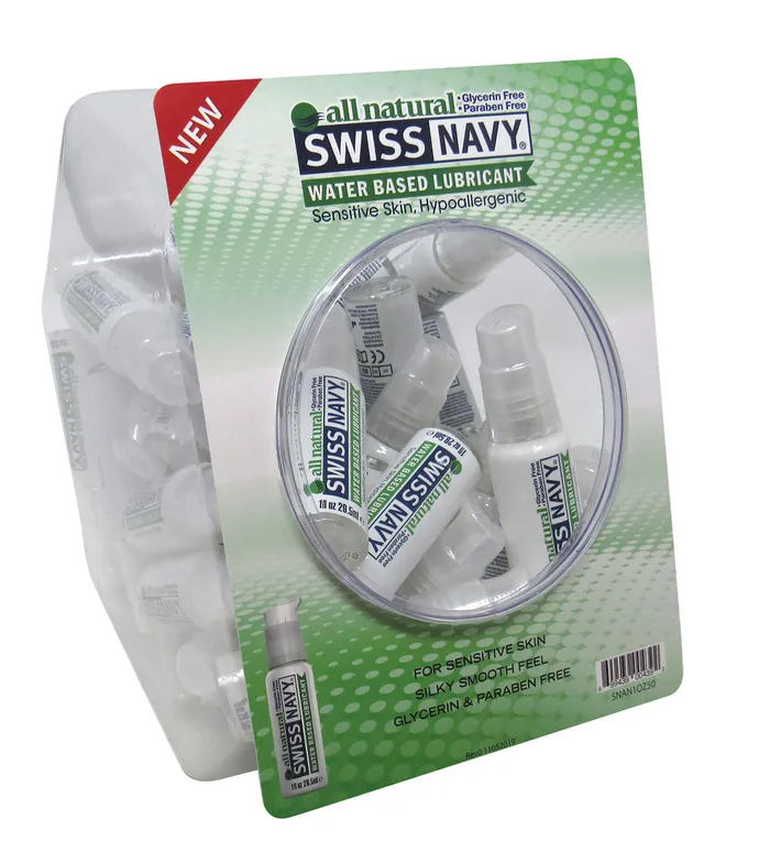 Vibrators MD Science Lab Swiss Navy All Natural 1 Oz 50pc Fishbowl