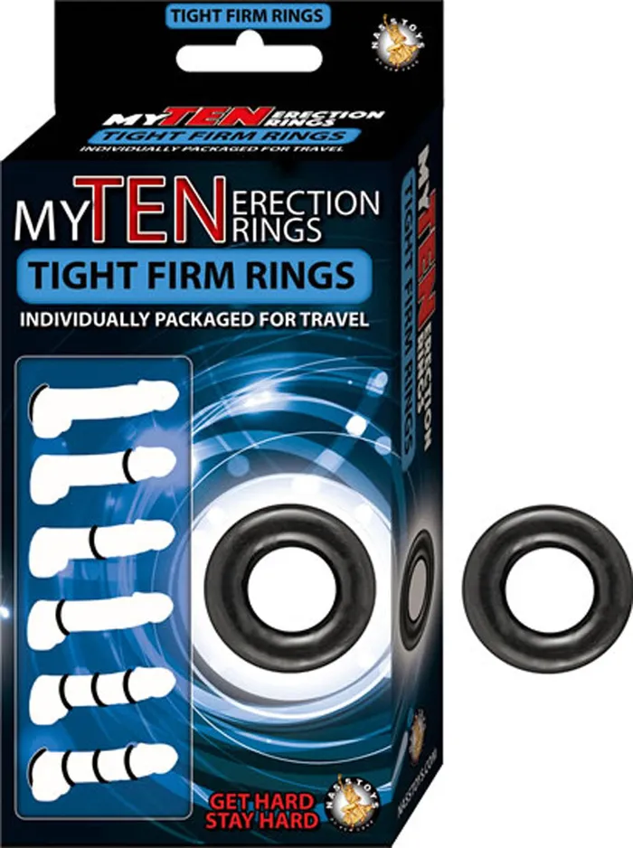 Vibrators Nasstoys My Ten Erection Rings