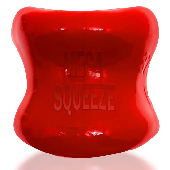 Vibrators Oxballs Mega Squeeze Ergofit Ballstretcher Red