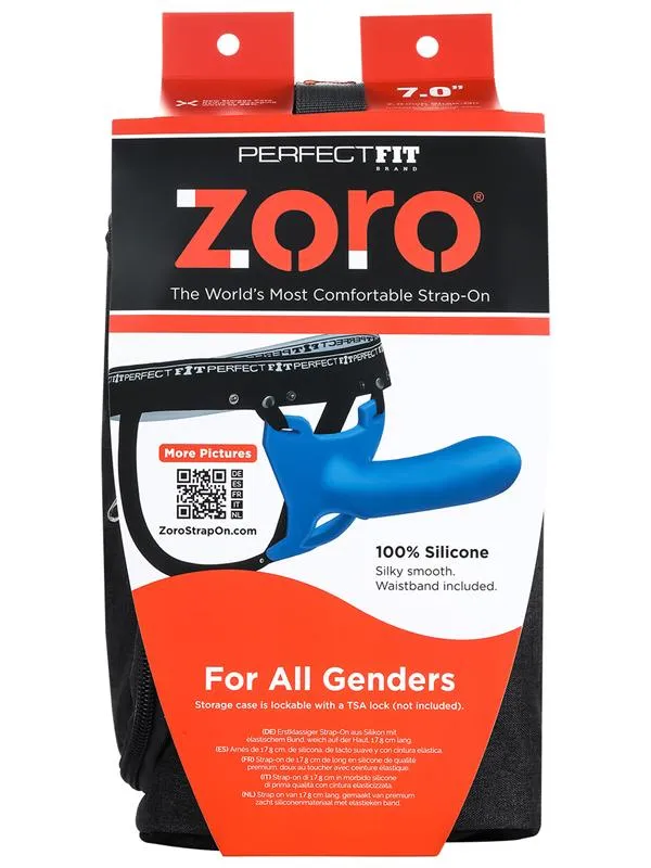 Vibrators Perfect Fit Zoro 70 with Case Blue