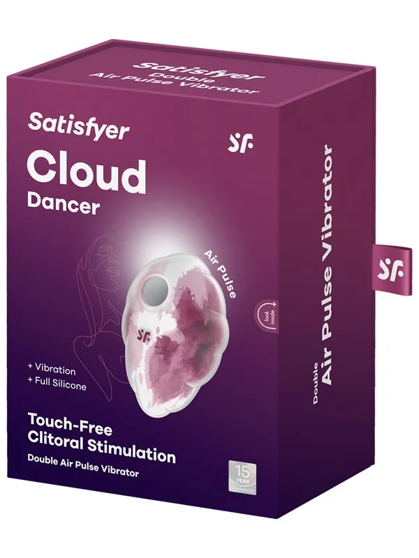 Vibrators Satisfyer Satisfyer Cloud Dancer RedPrint Vibrators Satisfyer Satisfyer Cloud Dancer RedPrint