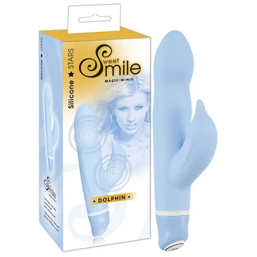 Vibrators Smile Smile Dolphin blue magic mini vibe