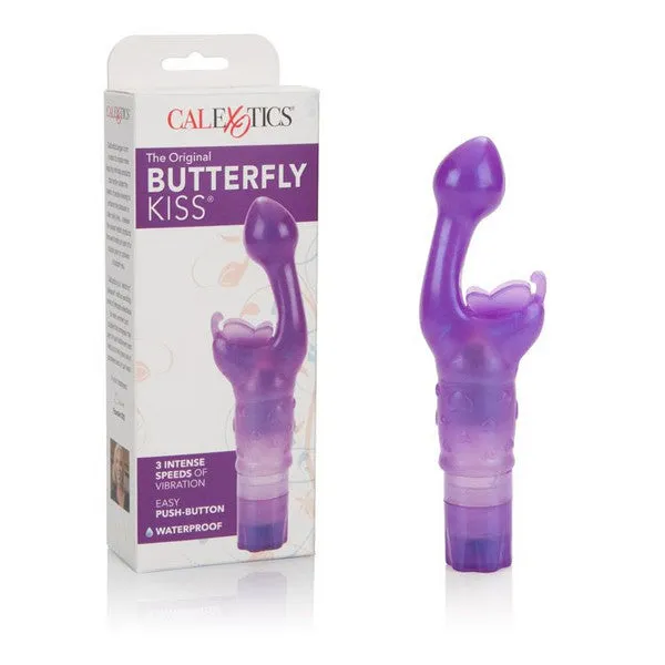 Vibrators The Original Butterfly Kiss Purple CalExotics