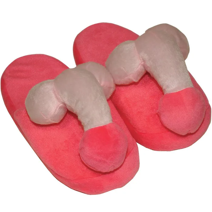 Vibrators You2Toys Pink Penis Slippers