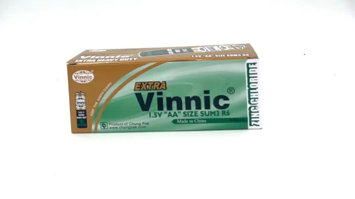 Vinnic Player Batteries Male Sex Toys Vinnic Extra Heavy Duty AA 4 Pcs Shrink Pk 40 Pcs Box Vinnic Player Batteries Male Sex Toys Vinnic Extra Heavy Duty AA 4 Pcs Shrink Pk 40 Pcs Box