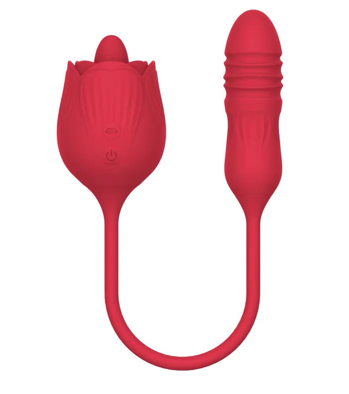 Voodoo Beso TongueNCheek Rose Red Voodoo Toys Vibrators
