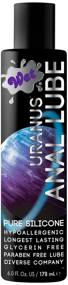 Wet Lubricants Wet Uranus Silicone Based Lubricant 6 Fl Oz