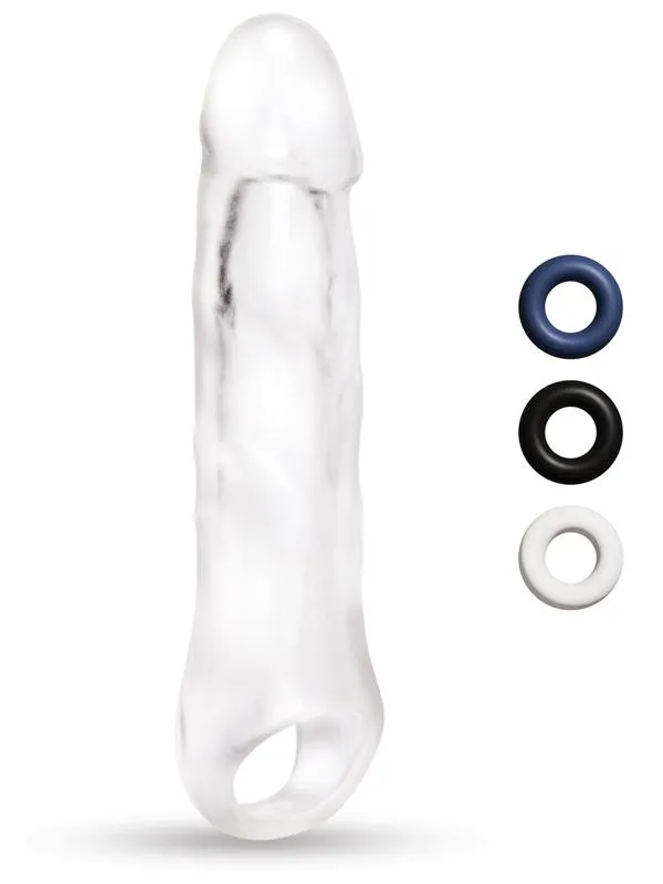 Xgen Products Size Up 1 in Clear View Penis Extender With Ball Loop Classic Male Sex Toys Xgen Products Size Up 1 in Clear View Penis Extender With Ball Loop Classic Male Sex Toys