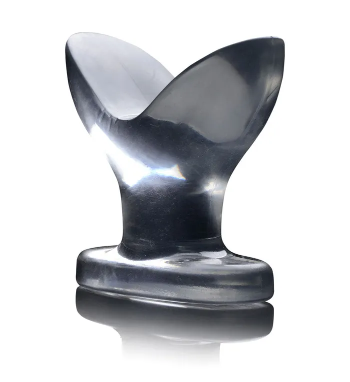 XR Brands Master Series Anal Anchored Clear Anal Plug