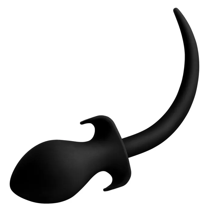 XR Brands Master Series Anal Xl Silicone Puppy Tail Butt Plug