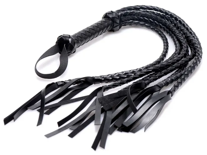 XR Brands Strict Anal 8 Tail Braided Flogger