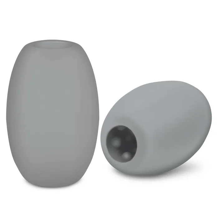 Zolo Cup Male Sex Toys Zolo Mini Stroker Dome Grey